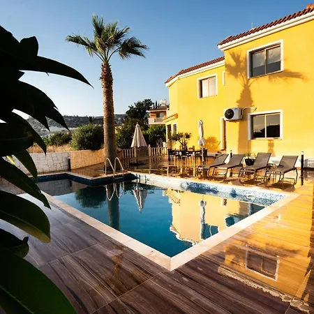 Casa Alba Modern Boho With Private Pool Near To Sea, Paphos Villa Pégeia