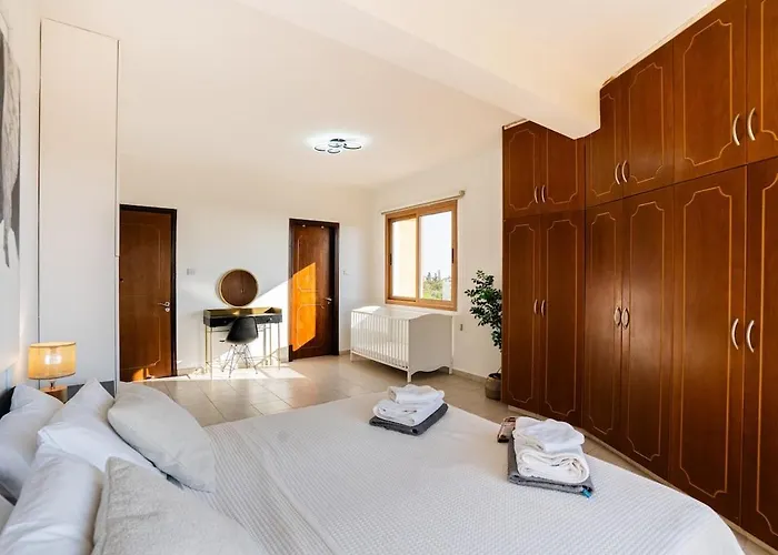 And Nest Casa Alba Modern Boho With Private Pool Near To Sea, Paphos Villa *