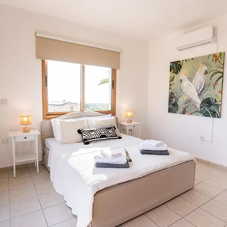 Casa Alba Modern Boho With Private Pool Near To Sea, Paphos Villa Peyia