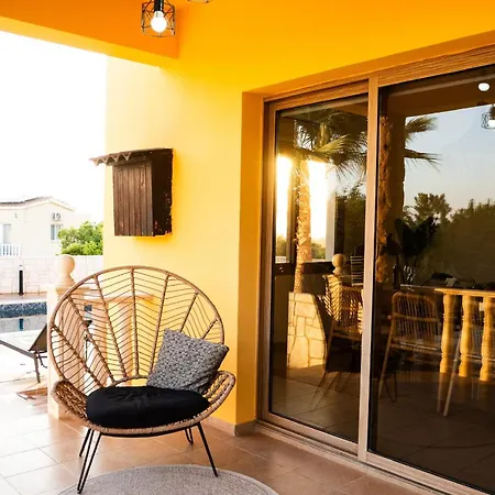 Casa Alba Modern Boho With Private Pool Near To Sea, Paphos *