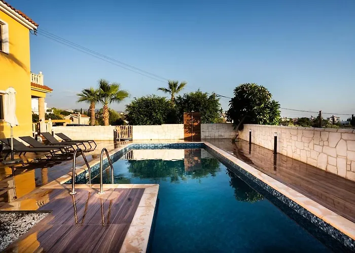 Villa And Nest Casa Alba Modern Boho With Private Pool Near To Sea, Paphos Pegeia