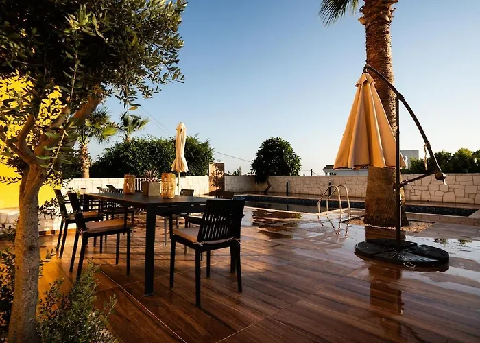 And Nest Casa Alba Modern Boho With Private Pool Near To Sea, Paphos Villa Pegeia