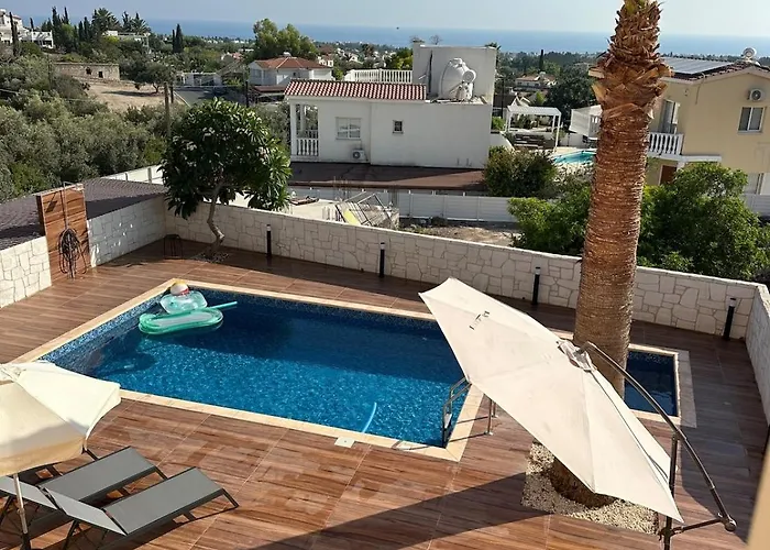 And Nest Casa Alba Modern Boho With Private Pool Near To Sea, Paphos Villa *