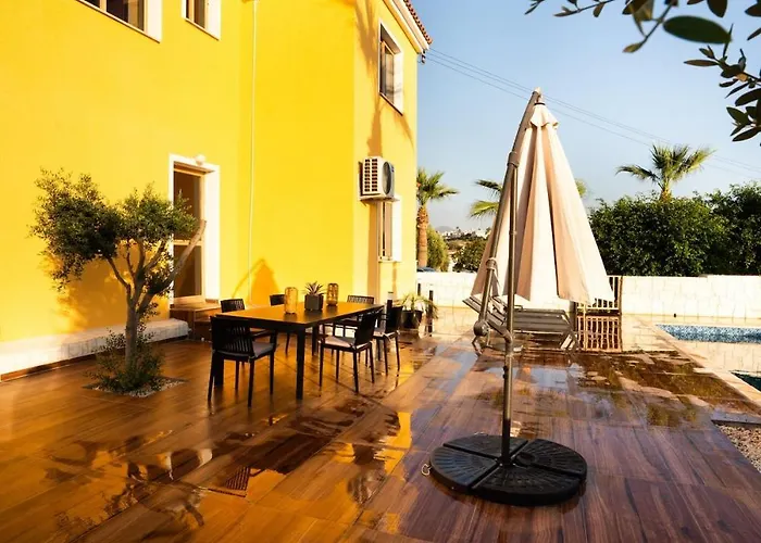 And Nest Casa Alba Modern Boho With Private Pool Near To Sea, Paphos Pegeia