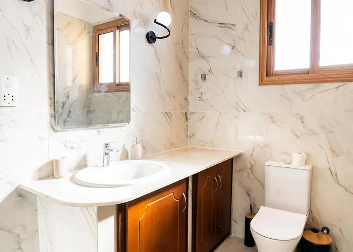 And Nest Casa Alba Modern Boho With Private Pool Near To Sea, Paphos Pegeia