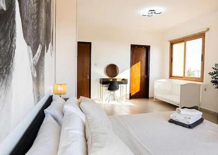 Villa And Nest Casa Alba Modern Boho With Private Pool Near To Sea, Paphos *