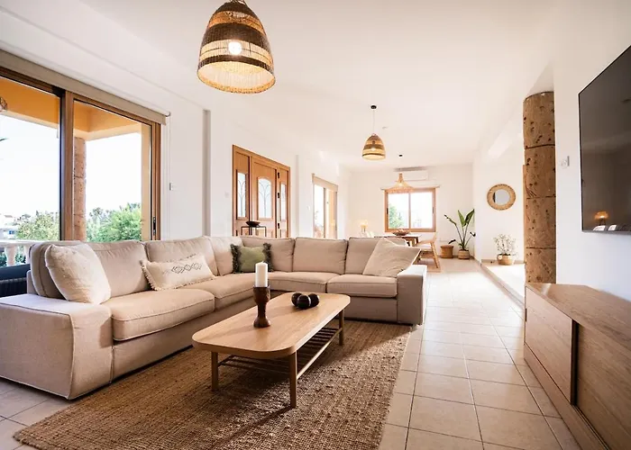 And Nest Casa Alba Modern Boho With Private Pool Near To Sea, Paphos * Pegeia